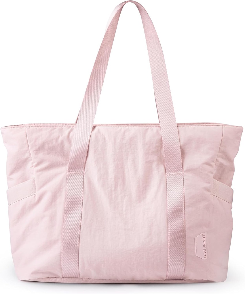 BAGSMART Tote Bag pentru femei, Tote Bag cu Zipper lucru Tote cu Compartimente Asistenta Shoulder Hanbag pentru Călătorii, sala de sport