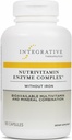 Complex NutriVitamina Enzyme - Supliment multivitaminei pentru suport antioxidant* - Enzime digestive cu Nutrienti esentiali - Dairy-Free - 180 capsule (60 Servings)