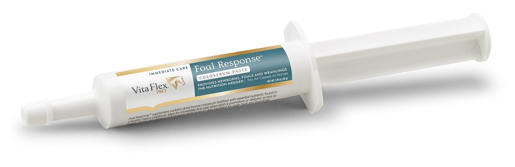 Farnam Vita Flex Pro Foal Supplement and Response, Imediat Care Colostrum Paste 1.05 Ounces