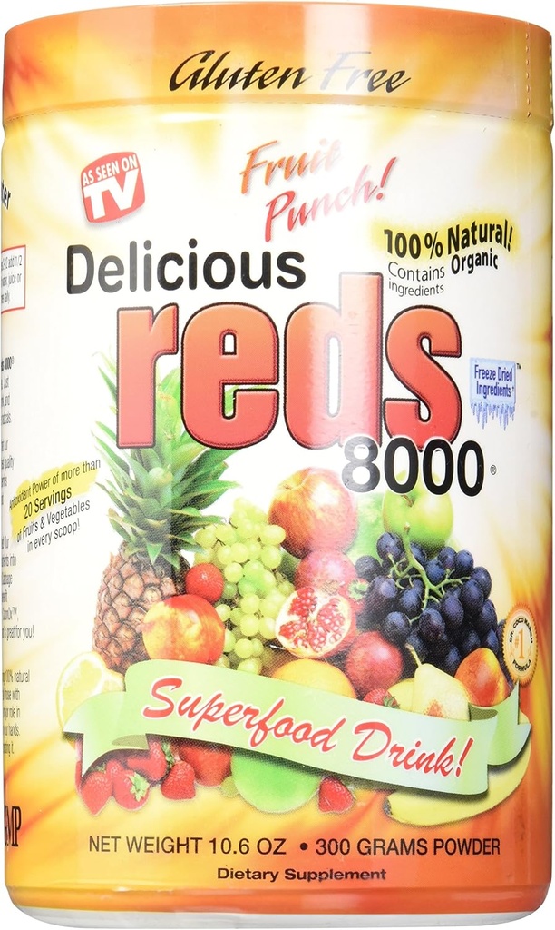 Rosii delicioase 8000 Suplimente, Punch de fructe, 10,6 Ounce