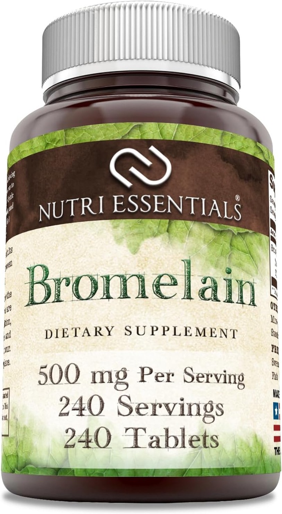 Bromelain 500 mg 240 comprimate Supliment 