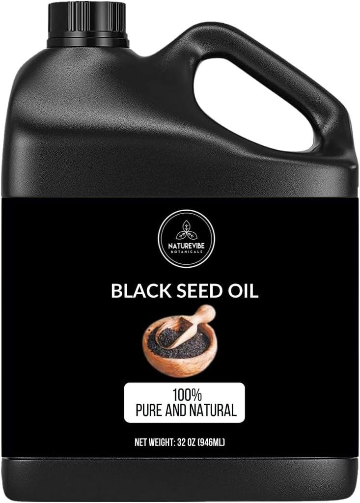 Naturevibe Botanicals Premium Black Cumin Seed Oil, 32 uncii 
