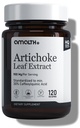 Amalth Artichoke Leaf Extract 120 Veg Capsule -20% Acid caffeoilchinic Extract standardizat - Suportă ficat și digestia non-GMO Gluten gratuit
