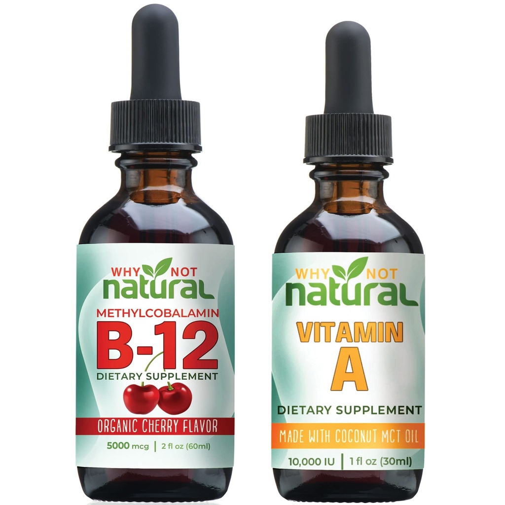 De ce nu naturale organice vitamina B12 picături și lichid vitamina A