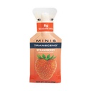 Transcend Foods Mini Strawberry Gel (.6 oz, Pachet de 24) Carburant cu acţiune rapidă Gel aroma de căpșuni 