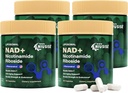 Suplimentul NAD, NAD Nicotinamidă Ribozidă 900 Mg pentru bărbaţi şi femei, NAD lipozomal. Supliment cu Nicotinamidă Ribozidă, Resveratrol & Querbetin, Energy, Boost NAD+, 400 capsule