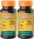 American Health Ester-C cu Citrus Bioflavonoids, Tablet, 45 Count (Pachet de 2)