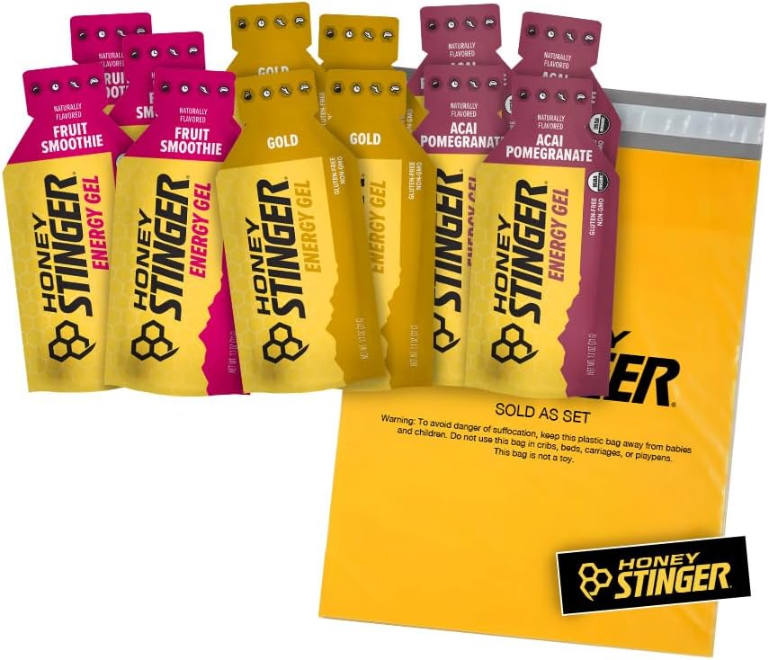 Geluri de energie organică Stinger Miere 