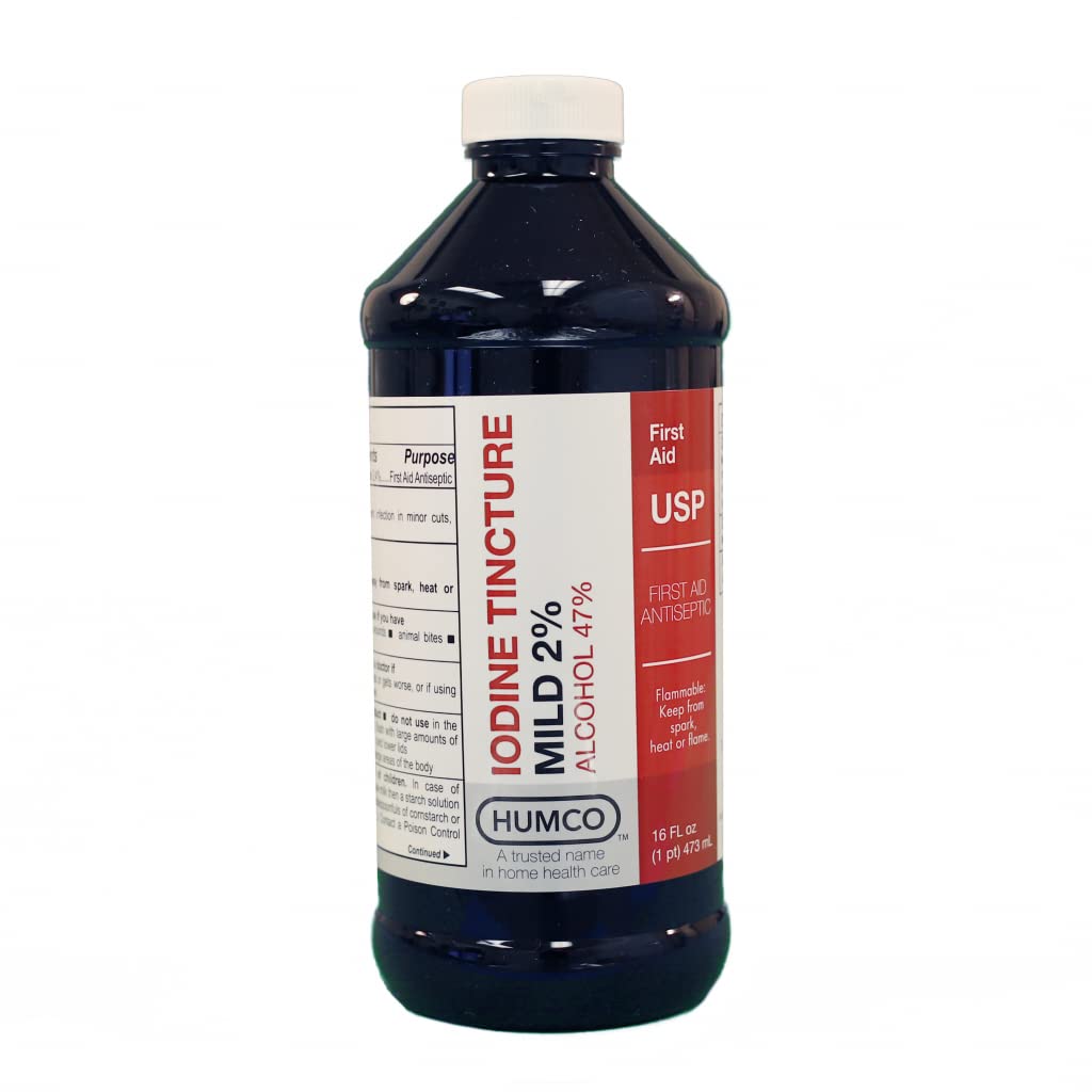 Humco Mild Iod Tincture USP - 16 oz
