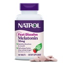 Natrol Melatonina 10mg comprimate rapid dizolvare - aromă de căpșuni, 100 Conte, Sleep Support, rapid dizolva Melatonina pentru adulți, 100 de zile de aprovizionare