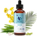 kine+kind Cat Ear Cleaner - Picături de ureche Cat, Soluţie de urechi Vet, Elimină ceară, Odor şi Iritaţie Mâncărici, Soluţie de curăţare a urechii Cat, Natural in-Home Pet Grooming - Made in USA