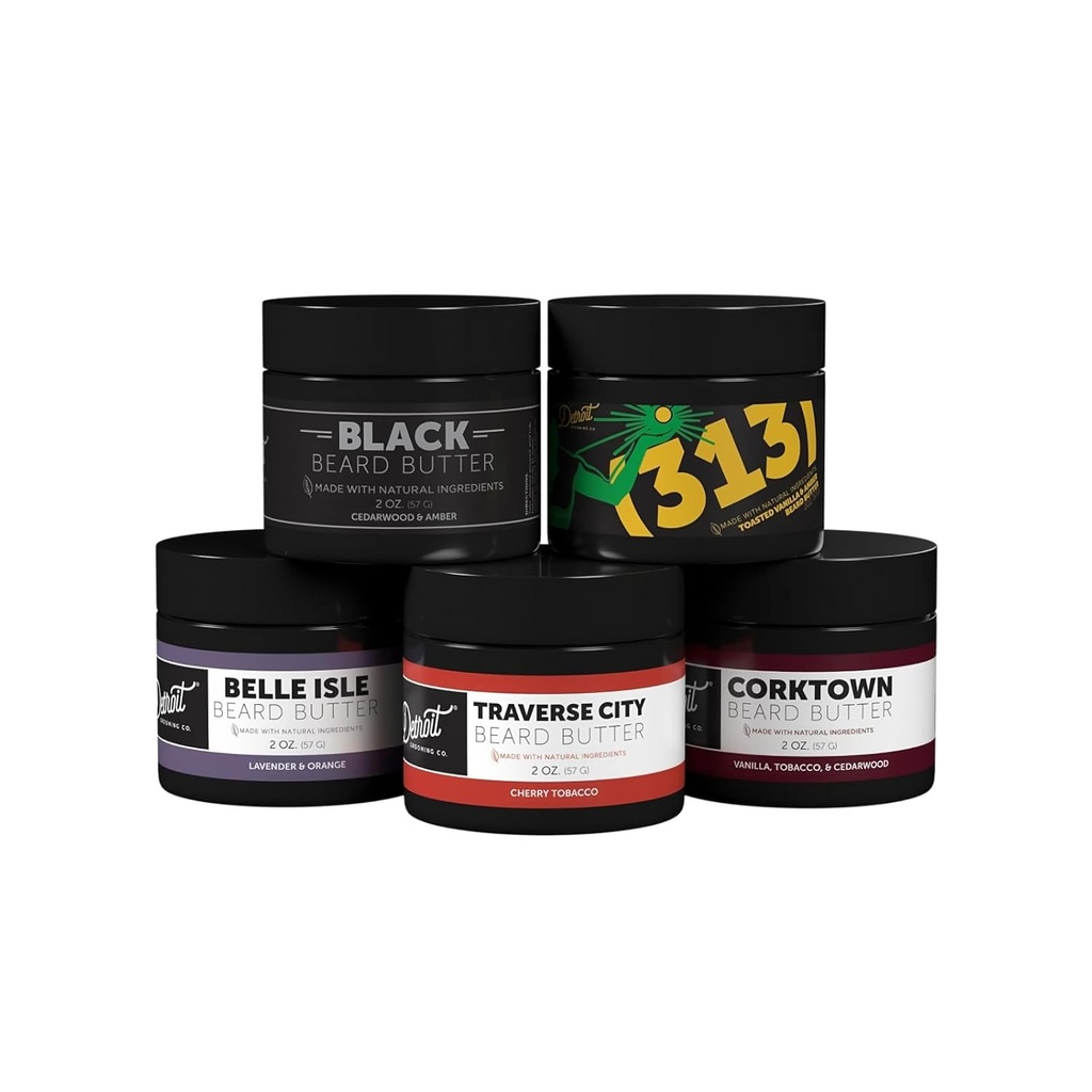 Detroit Grooming Co. Unt Barbă Variety Pack 