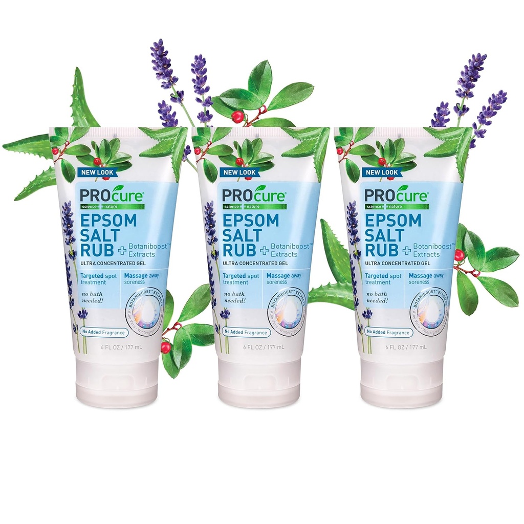 Procure Epsom Salt Rub Gel - 3 ambalaj