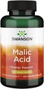 Acid Swanson Malic - Suplimentul natural Promovarea producției de energie celulară - Supliment Formula pentru a ajuta Nourish '&' Energizează mușchii - (100 Capsule vegetale, 600mg Fiecare)