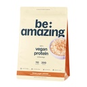 BE AMAZING pudra de proteine Vegan, fulgi de ovăz maro de zahăr, 20g de proteine pe bază de plante cu fibre prebiotice, carbohidrat scăzut, lactate și gluten Free Shake Mix, fără adaos de zahăr, 29.3 oz, 25 Serviri
