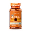 Pride Premium LutieldTM Lutein Carotenoid 6 mg cu Zeaxantină pentru bărbaţi şi femei, Supliment alimentar pentru suport de sănătate oculară, 200 Softgels de eliberare rapidă