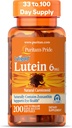 Pride Premium LutieldTM Lutein Carotenoid 6 mg cu Zeaxantină pentru bărbaţi şi femei, Supliment alimentar pentru suport de sănătate oculară, 200 Softgels de eliberare rapidă