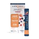 PROTEKT Liquid Immune Supplement - Lichid Drink Mix, Imunity Supplement, Immunity Boosters pentru adulți, Sugar-Free cu vitamina C și Zinc Imunity Support - Mixed Berry 10ct