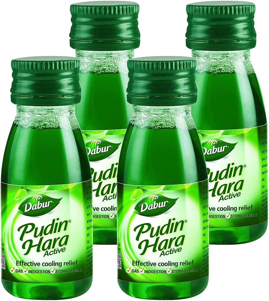 Dabur Pudin Hara Active, 30 Ml - Sticla de animale de companie (Pachet de 4)