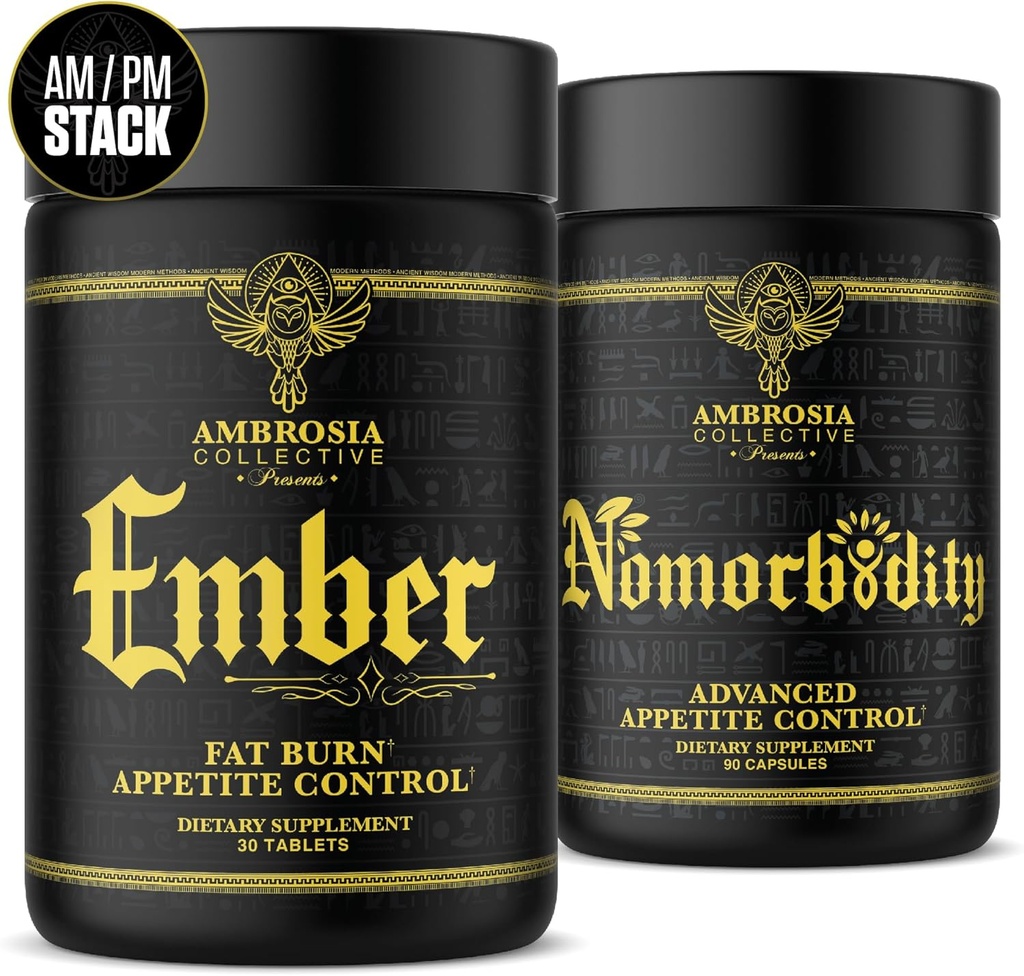 Ambrozia Norbiditate Apetit Avansat Control & Ember termogenic Fat Burner 