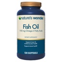Ulei de pește minune naturii 1100mg Omega-3 Suplimente de ulei de pește pentru femei și bărbați, EPA & DHA pentru articulații sănătoase, inimă, sistem imunitar, 120 zile de aprovizionare Softgels