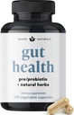All-in-One Gut Health w/Probiotics, Prebiotice, Digestion-Suporting Herbs, și Adaptogens - Leaky Gut Formula de reparații pentru a sprijini Lining Gut, Ajutor în Digestion, și promovarea Bacterii bune