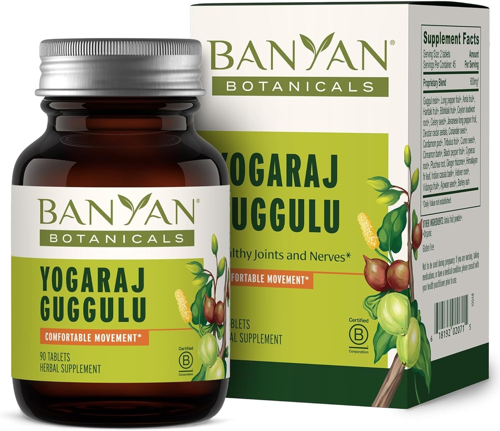Banyan Botanics Yogaraj Guggulu 