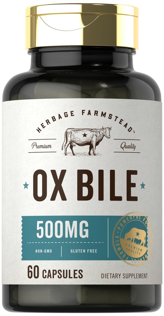Carlyle Ox Bile Supliment 500 mg 
