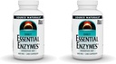 Sursa Naturals Essential Enzime 500 mg Bio-Aliniat Multiple Enzime Suplimentul Herbal Defense pentru Digestia, Gaz, Constipaţie & Bloating Relief - Suporturi Sistemul imunitar - 240 Capsule (Pachet de 2)