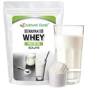 Z Natural Foods Ultra Whey Proteine Izolate Pulbere - Pure, Nearomate, Neîndulcite Pulbere de proteine - fără aromă Izolat cu proteine vitale pentru fitness, nutriţie sportivă, suport imun, 1 lb