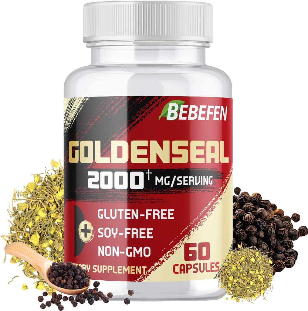 BEBEFEN Goldenseal Root Capsule 2000mg 