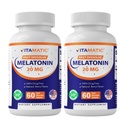 Vitamatic 2-Pack mare potenta Melatonina 20 mg 