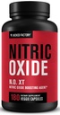 Fabrica Jacked N.O. XT Suplimente cu oxid de azot pentru bărbați w/Nitrosigină L Arginină L Suplimentul cu citrulină pentru pompe musculare și vascularitate - Pre Antrenament cu oxid de azot Booster și musculare Constructor - 180 Capace