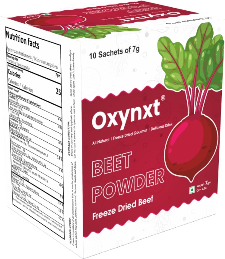 Freeze-Dryd Beet Powder Sachete 