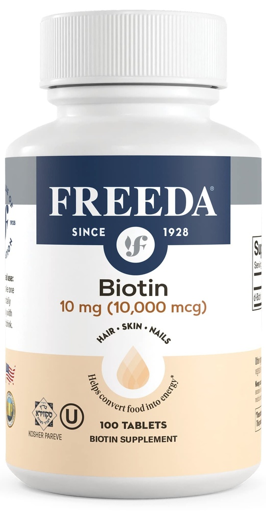 FREEDA Biotin 10.000 mcg 