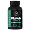 Halal Natural Black Seed Capsule de ulei de semințe 1000 mg presat rece, Vegan, Non-GMO Nigella Sativa Capsule, Gluten pastile gratuite 
