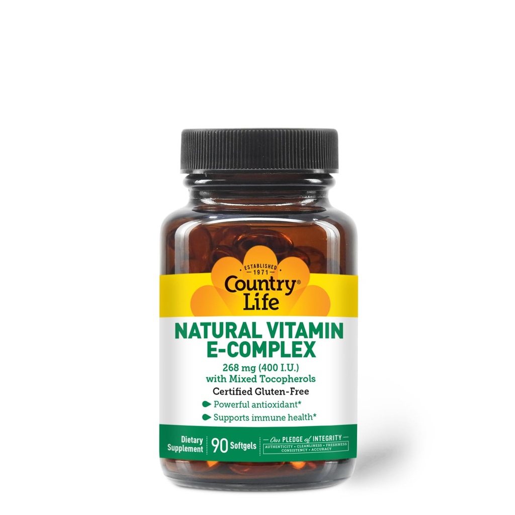 Country Life Vitamina E- Complex 400 UI 