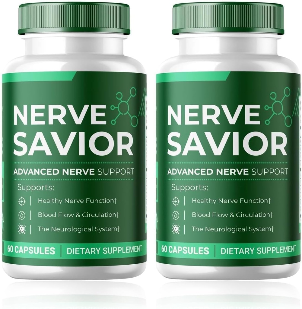 Noul Salvator Nervilor pentru Neuropatie - Capsule avansate de suport pentru nervi