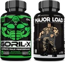 ONL Ultimate Men's Testosteron Booster Bundle - GORIL-X & Major Load Supplements 