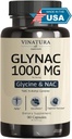 VINATURA GLYNAC Supliment 1000MG - Glicină & NAC Supliment - 90 capsule