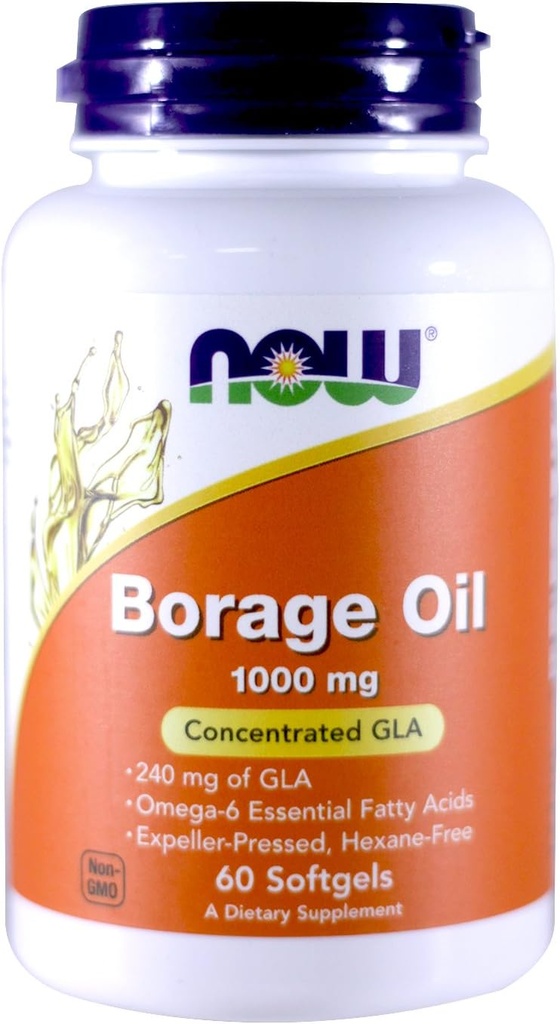 Acum Ulei de Borage 1000mg, 60 Softgels (Pachet de 2)