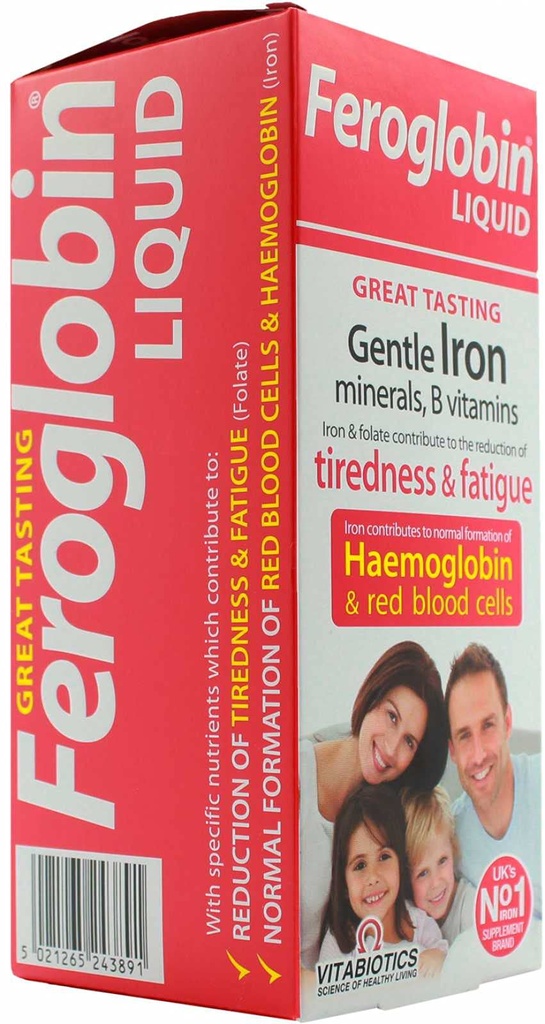 Vitabiotice Original Feroglobin 200Ml (2 ambalaj)