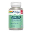 SOLARAY Lipotrop 1000 Plus cu betaină HCl & mare potenta B-6, Digestie sanatoasa, Energie, și Fat Metabolizare de sprijin, Lipotrop Complex Plus Aloe Vera, 60 Ziua de garantare, 30 Serviri, 180 capsule