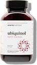 SMARTERNUTRITION Ubichinol 100 mg + Omega 3 6 9 - Ulei de Ahiflower® Studiat clinic - Ultra Absorbtion CoQ10 for Heart Support - Non-GMO - 60 Softgels[30-Day Supply]
