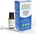Solace Probiotice lichid Formula pentru adulți și copii - concentrat Blend pentru Digestive Health and Imunity, Clinic Cercetat, Easy Syringe Application, Hypoallergenic - 15mL