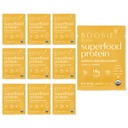 Boobie Body Superfood Proteina Shake pentru mame, Sarcina și Alăptarea Suport Pudră de proteine pentru a crește de aprovizionare cu lapte, Probiotice, Organic, Dairy-Free, Gluten-Free Vegan Vanilla Cookie Srv 10pk