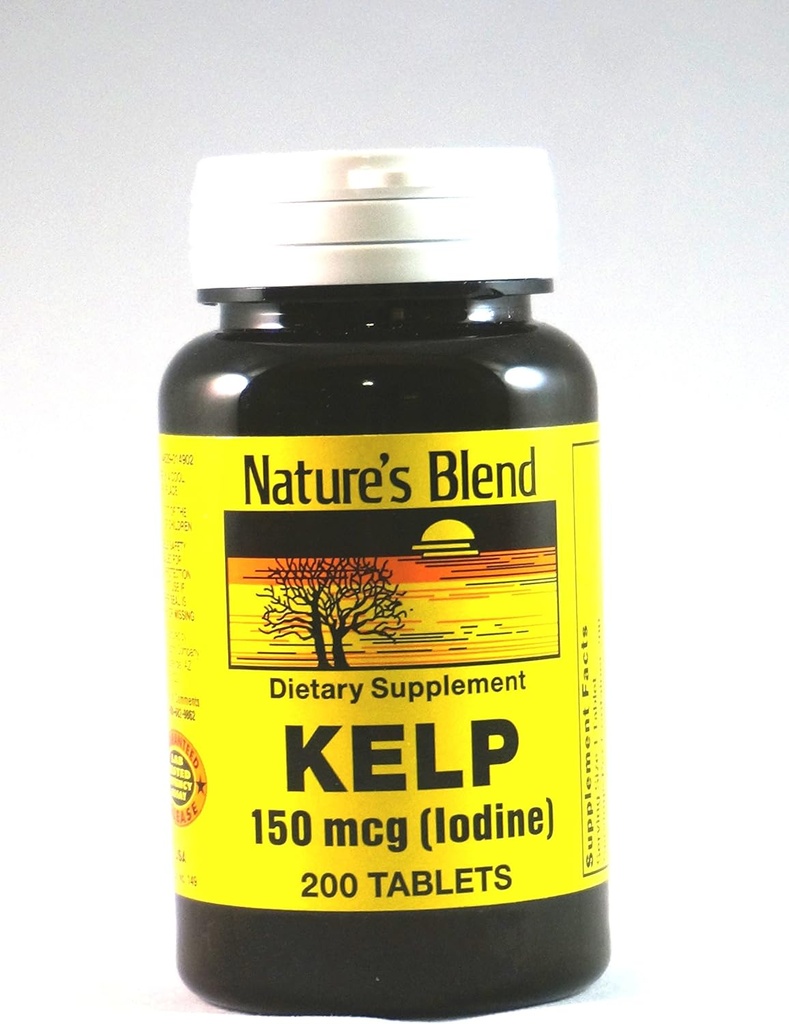 Blend Kelp 150mcg (Iod), 200 tab, (Pachet de 2)