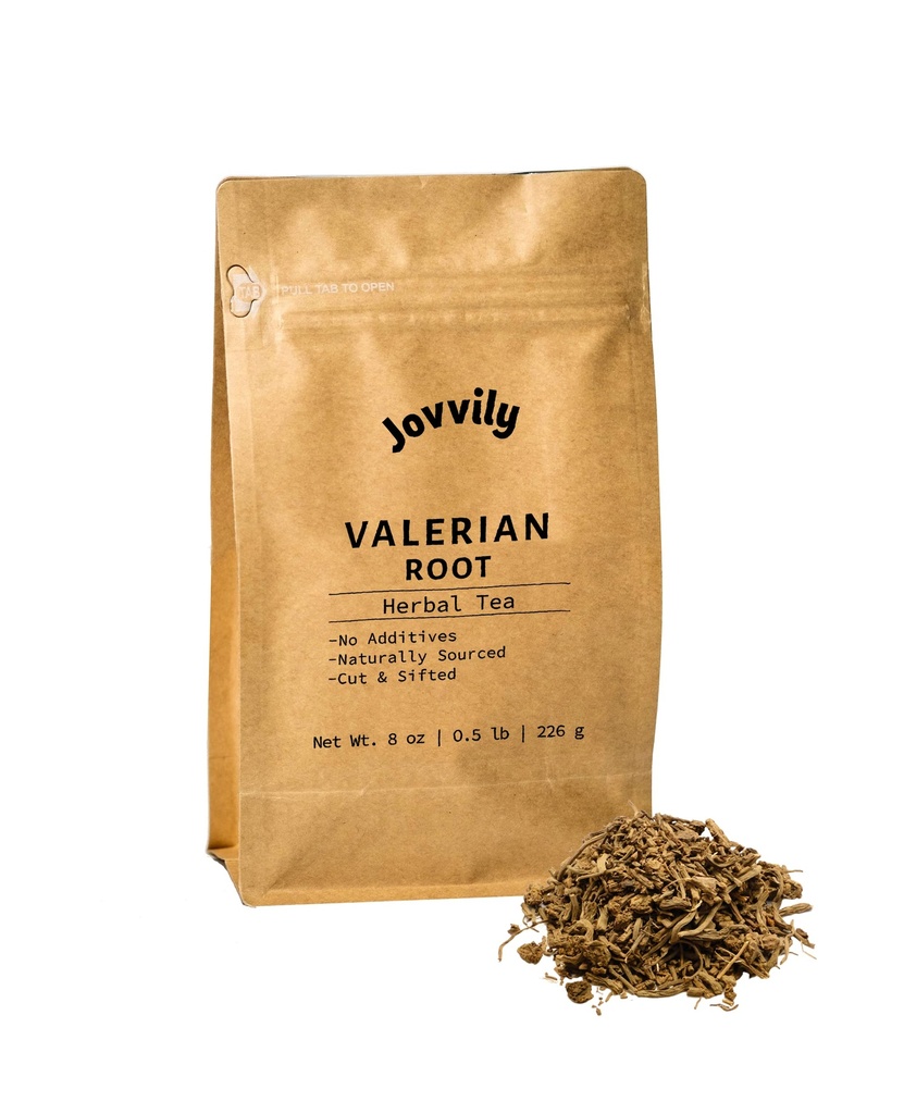 Rădăcină de valeriană - 8 oz - Cut & Sifted - Ceai de plante - Fără umplutură sau aditivi