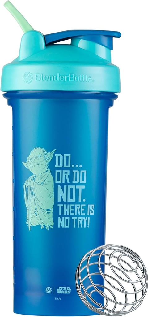 BlenderBottle Star Wars Classic V2 Shaker Sticla Perfect pentru Shake-uri de proteine și Pre Workout, 28-Ounce, Do... sau nu. Nu există nici o încercare.