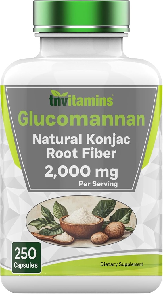 tnvitamine Capsule Glucomannan 2000 MG - 250 Conte 